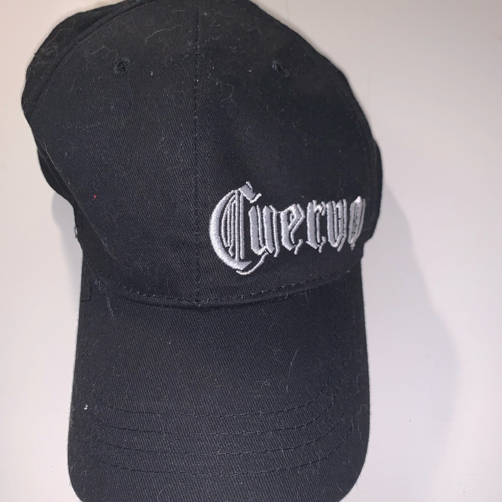 Jose Cuervo tequila black baseball hat alcohol Y2K